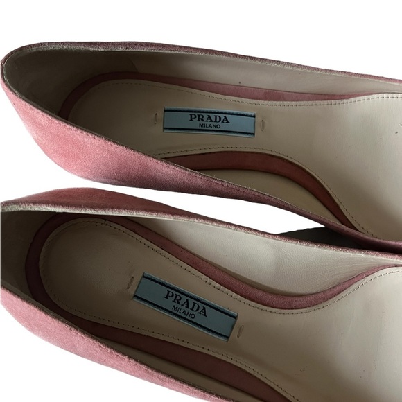 Prada Suede Pumps Size 8 - Picture 4 of 9